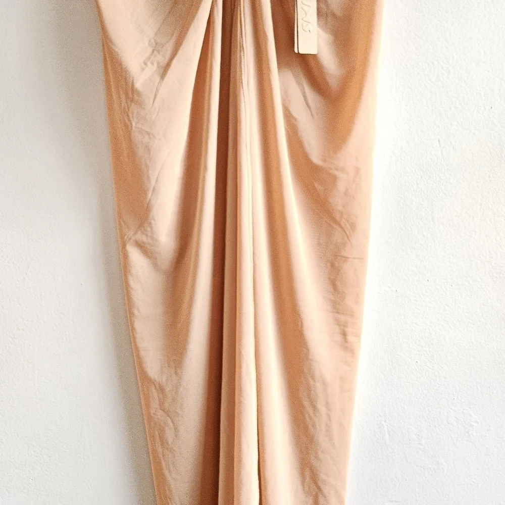 Skims Mesh Long High Slit Sarong Skirt Swim Beach Cover-Up NWT
